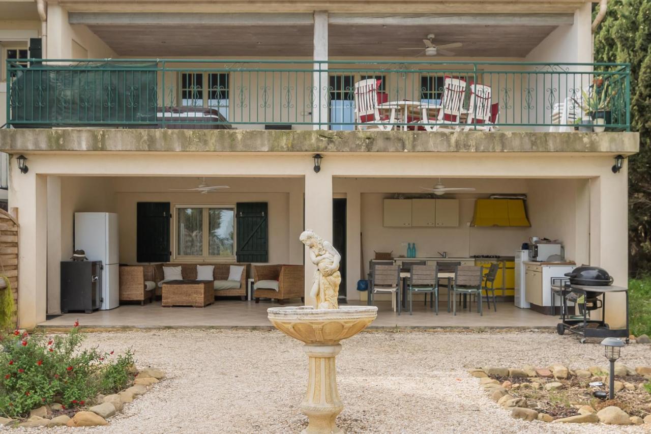 Villa Les Cigales Ouveillan Buitenkant foto
